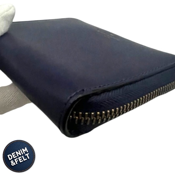 Kate Spade Darci Zip Around Wright Place Sapphire (Navy Blue) Compact Wallet💙 - Picture 9 of 11